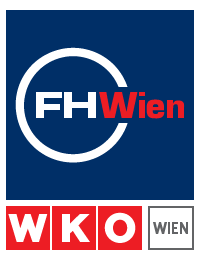 FHWien der WKW Uygulamalı Bilimler Üniversitesi logosu