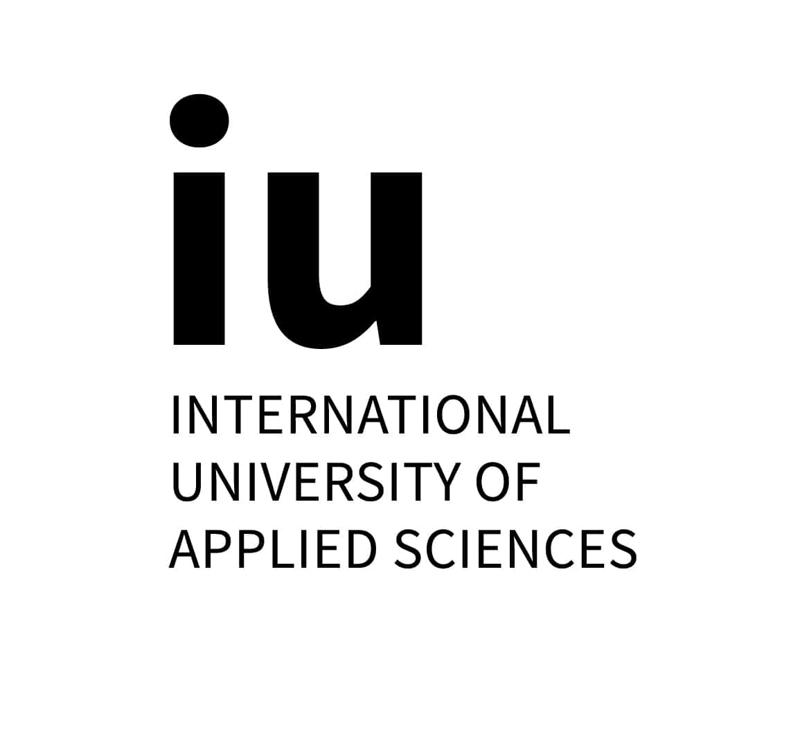 IU Uluslararası Uygulamalı Bilimler Üniversitesi logosu